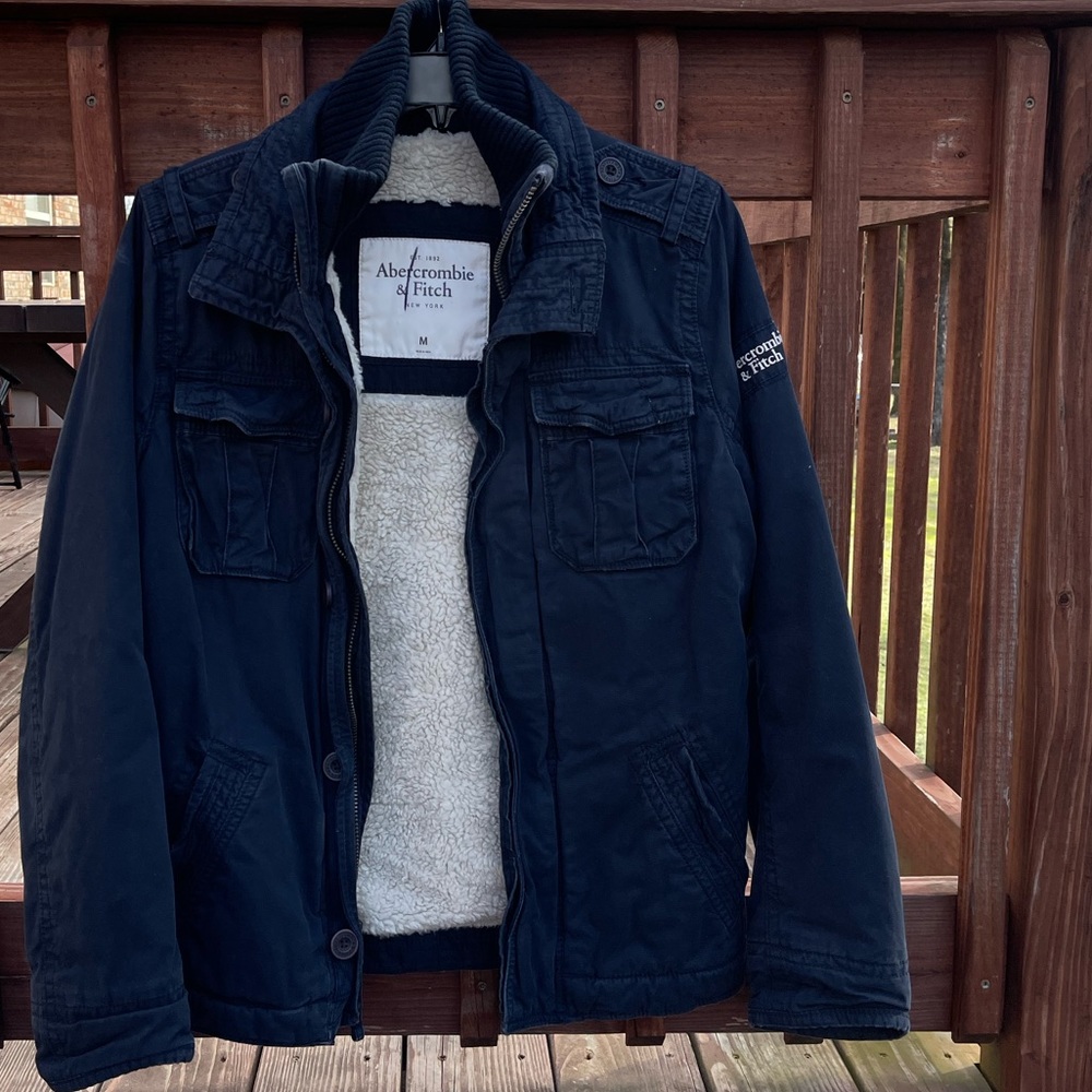 Medium Abercrombie & Fitch Utility Winter Jacket